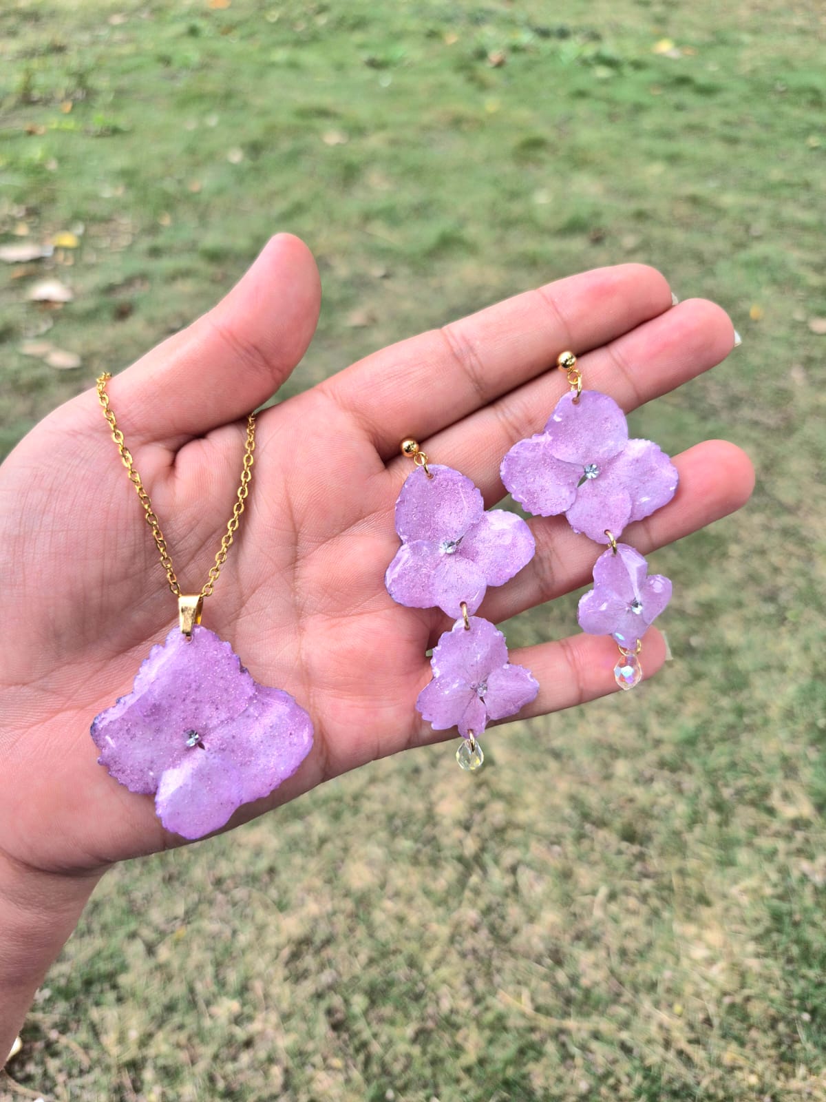 hortensias lila 